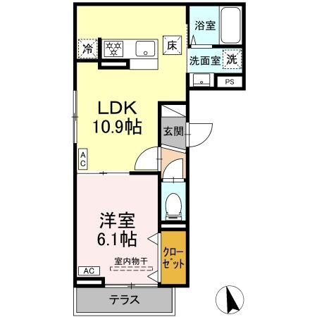 仮）D-ROOM八広６丁目 間取り