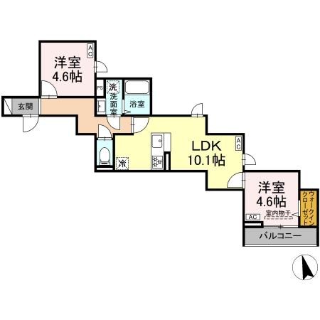 セレスティア八広 間取り