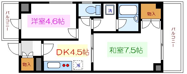 加賀見コート 間取り