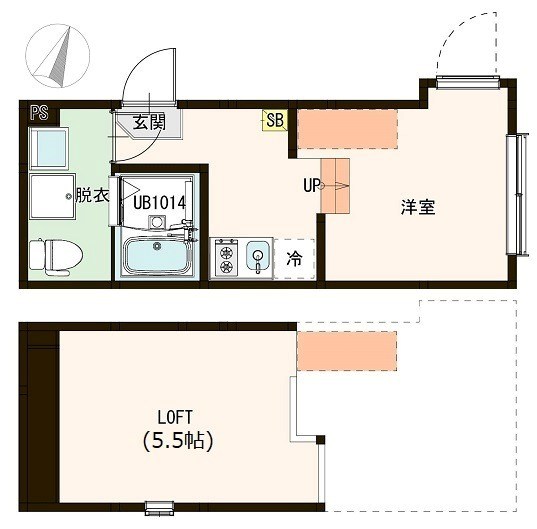 S　SQUARE瑞江 間取り