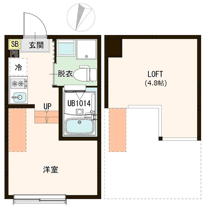 S　SQUARE瑞江 間取り