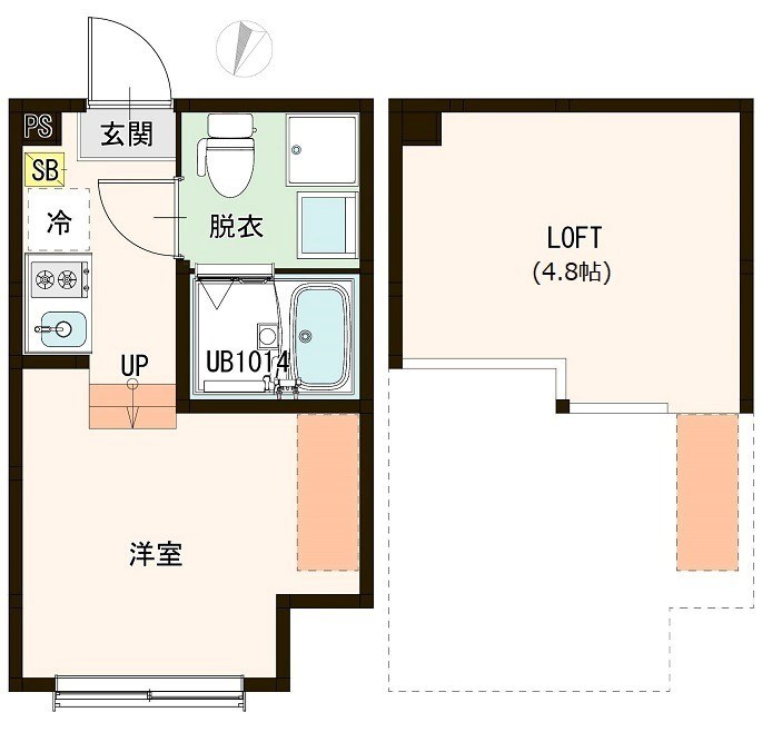 S　SQUARE瑞江 間取り