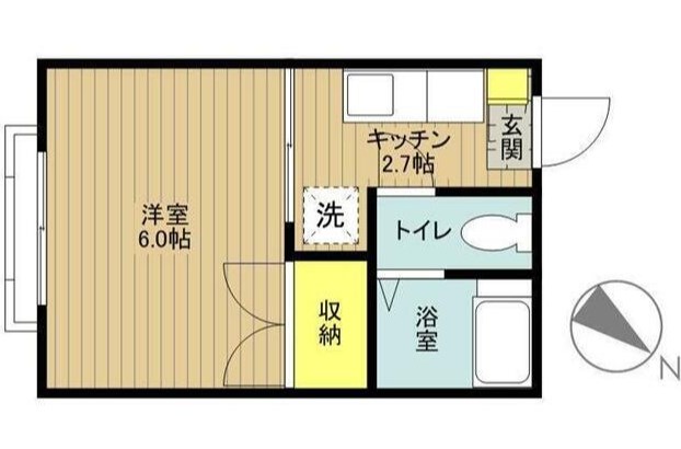 ハイツミワ 間取り