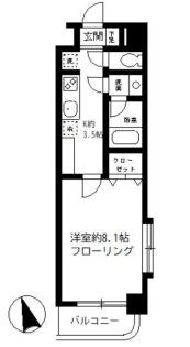 NST　buildingⅡ  間取り