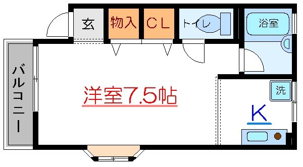 ハイツ小林 間取り