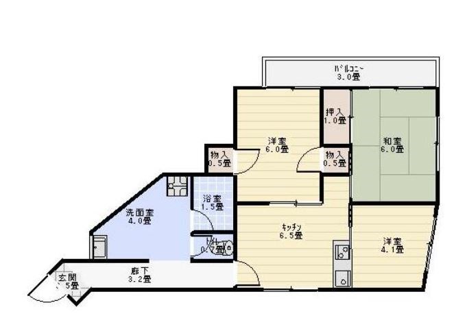 ハイツライオネット  間取り