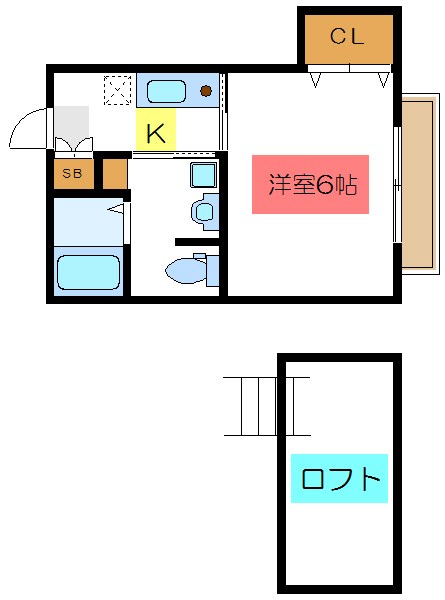 ルナリアⅢ 間取り