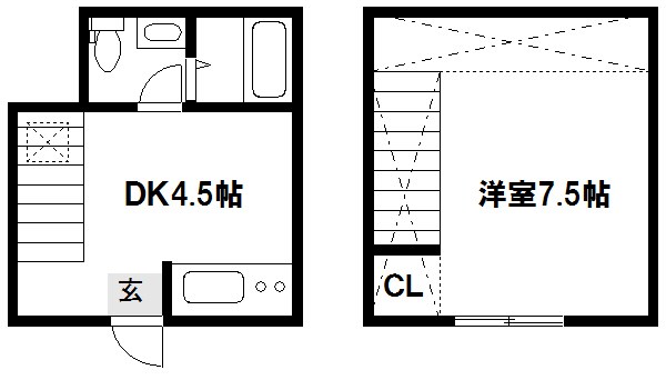 ウェクシア大島 間取り