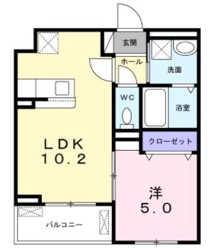 クリーン　ハイツ 間取り