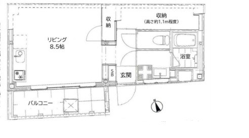 仁生堂Ｂ 間取り