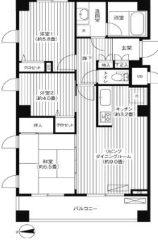 プリムヴェール西尾久メゾンＣ  間取り