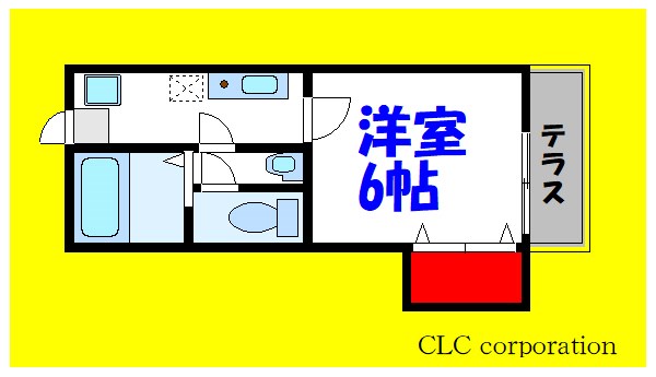 バンボーハイツ２号館 間取り