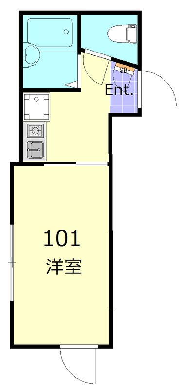 アリス南千住 間取り