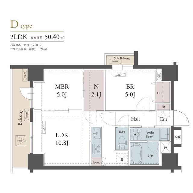 ラグゼナ町屋  間取り