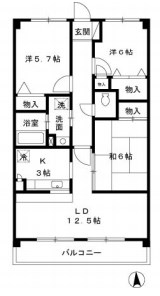 デルフィ弐番館 間取り