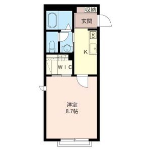 フェアリーシャーメゾン 206号室 間取り