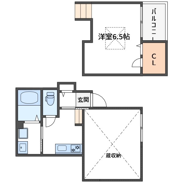 Ｃ・ＨＯＵＳＥ２ 間取り