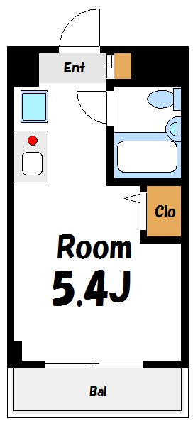 サイレンスコーポ松江 間取り