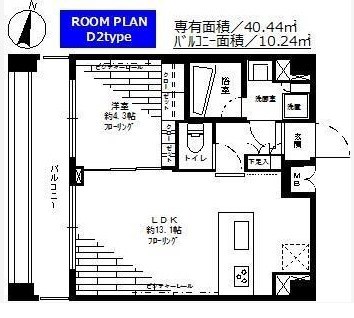 ステージグランデ錦糸町 間取り