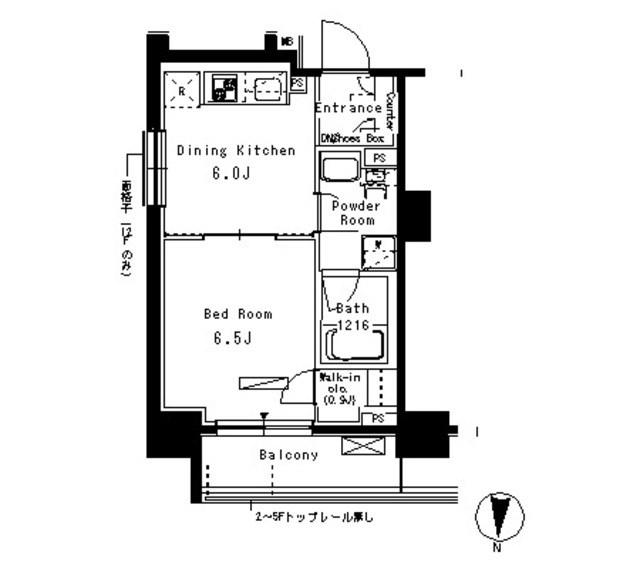 パークアクシス亀戸  間取り