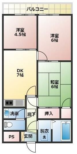 トーア平井マンション 間取り