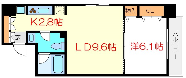 パークアクシス亀戸  間取り図