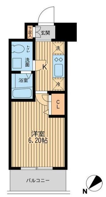 エコロジー潮見レジデンス 間取り