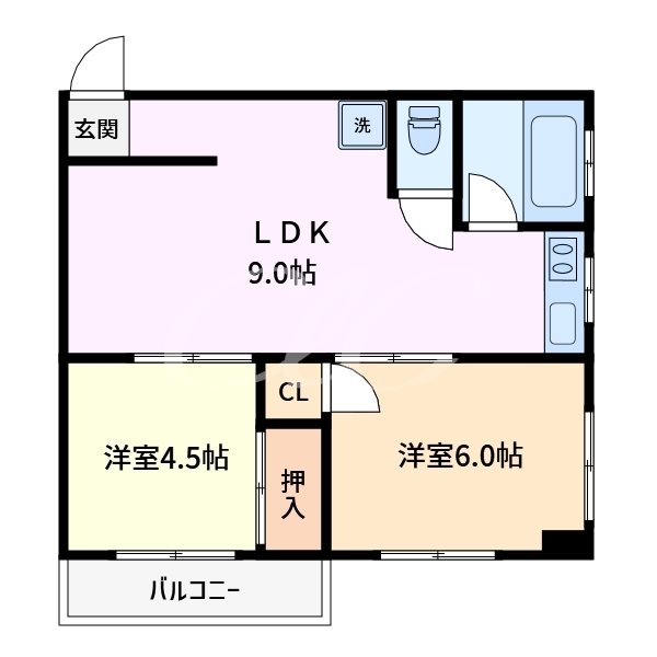 コーポラス上田 間取り