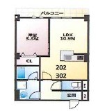 Pin Toujours（パン・トゥジュール） 間取り