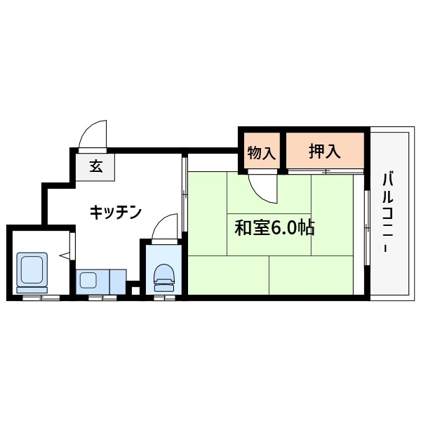 ハイム深川 間取り