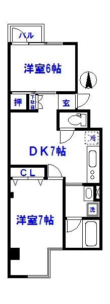 パール仲町マンション 間取り