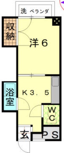 ニューシャトレーマンション  間取り