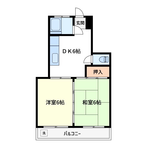 宮田コーポ 間取り