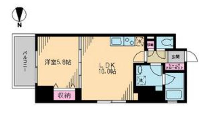 クレドラテース白河  間取り