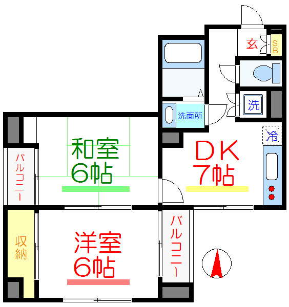 ガトーメゾン 間取り