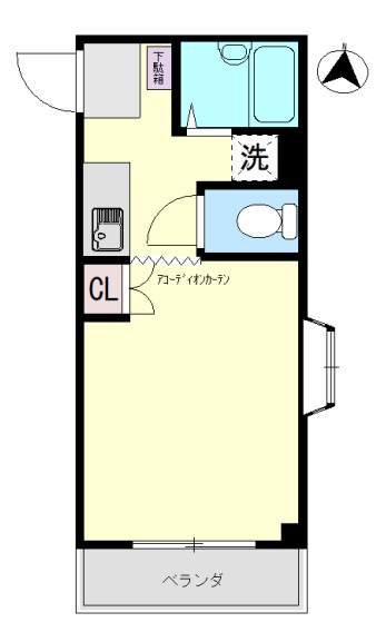 K'sマンション 103号室 間取り