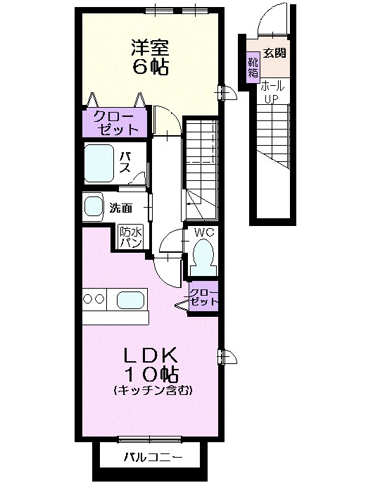 ガーデンハウス扇  間取り