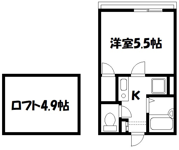 ゼネラルハイツ平井 間取り
