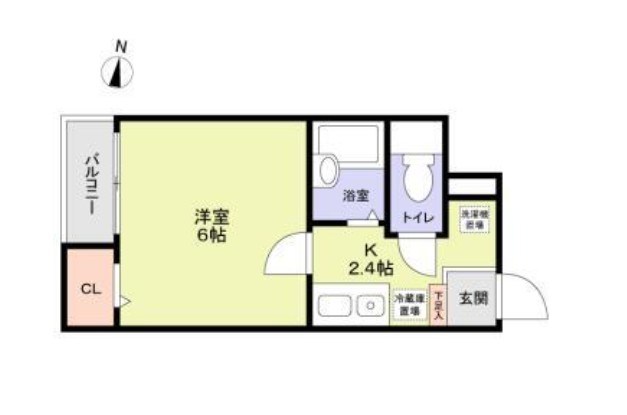 クレフラスト木場 間取り