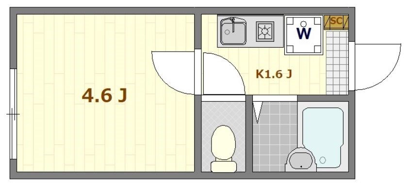 サザンロード小岩Ⅱ 間取り