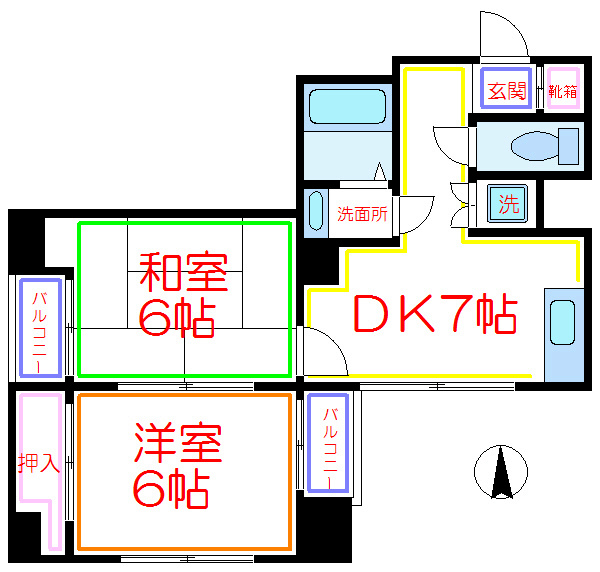ガトーメゾン 間取り