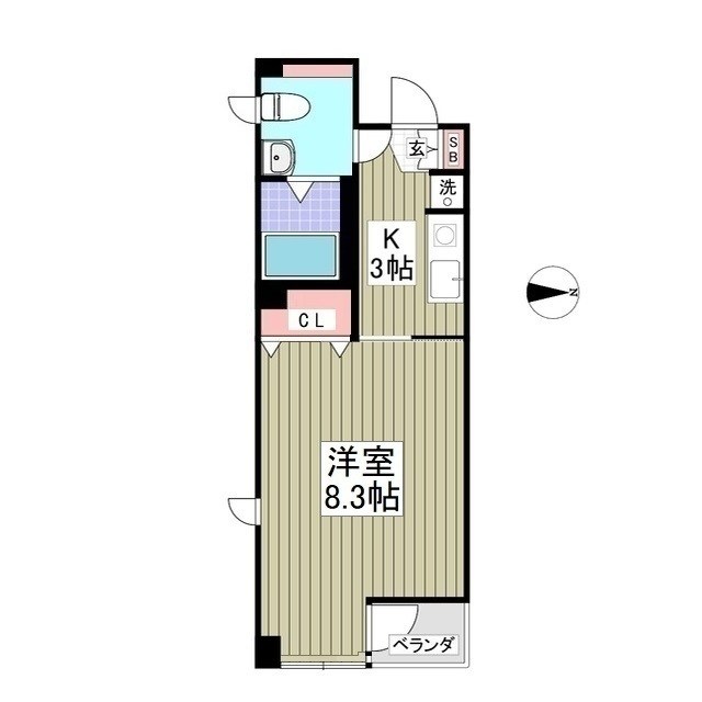 ロイヤルハイム王子 間取り図