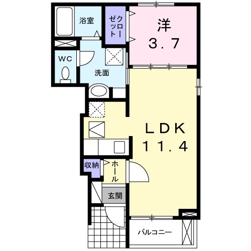 サンライズパレス  間取り