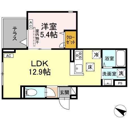 セレスティア新堀 間取り