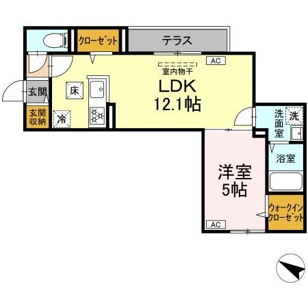 セレスティア新堀 間取り