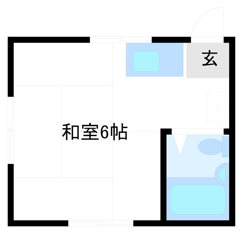 ハイツことぶき 306号室 間取り