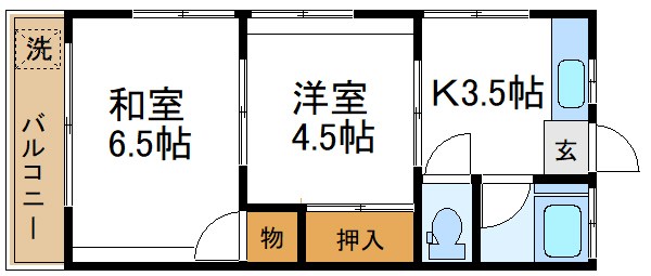 コーポ栄 間取り