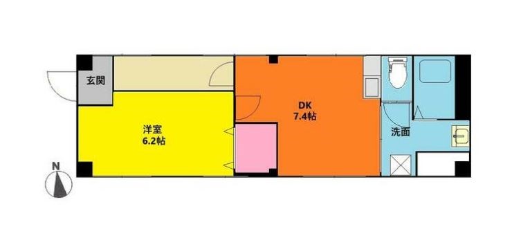 プラーズ東陽  間取り