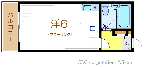 プランタン篠崎 間取り