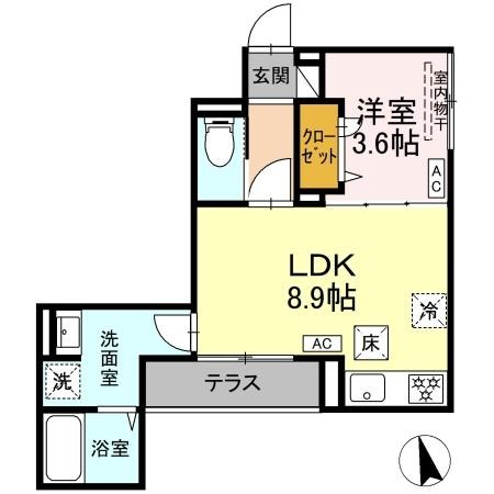 セレスティア堀切 間取り